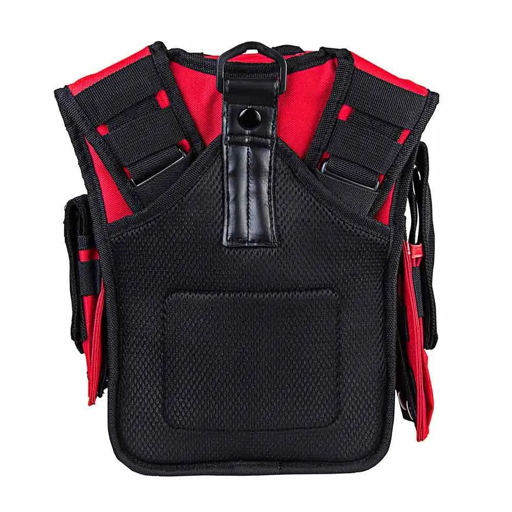 1st Responders Utility Bag - Red with Black Stripe