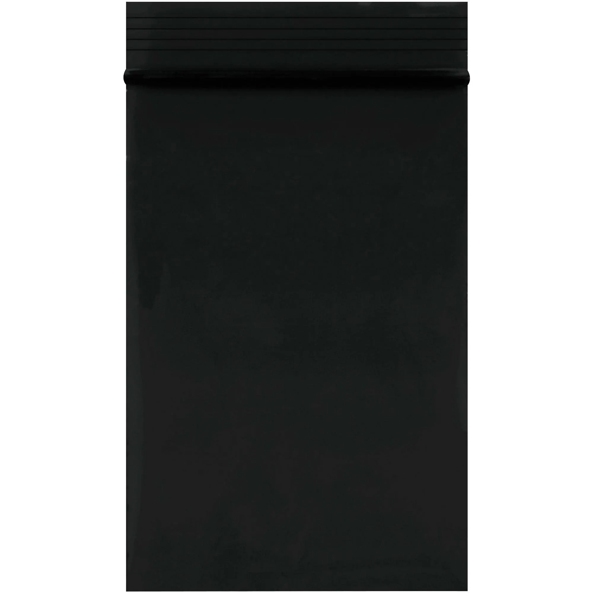 2 x 3" - 2 Mil Black Reclosable Poly Bags