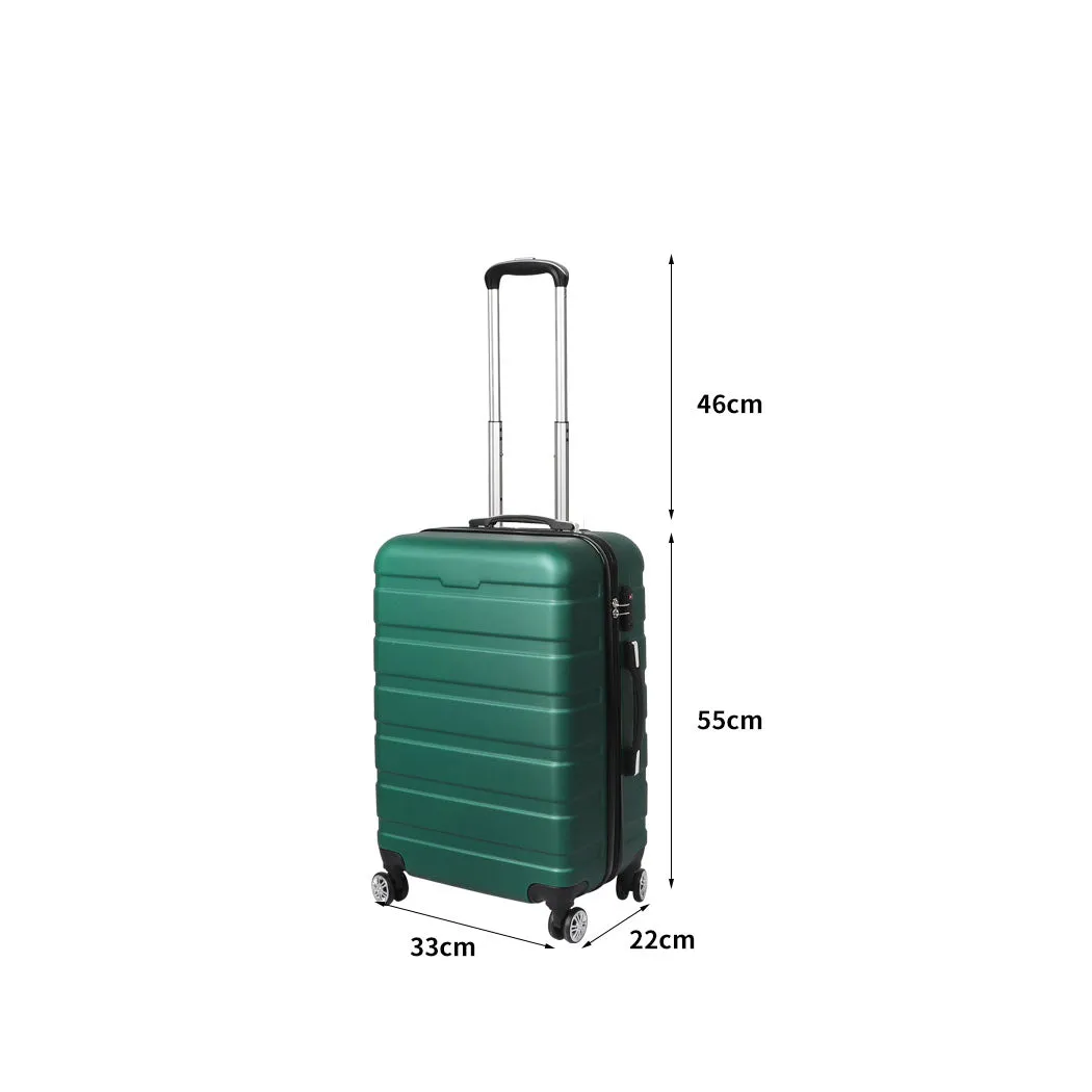 20" Carry On Luggage Case - Green