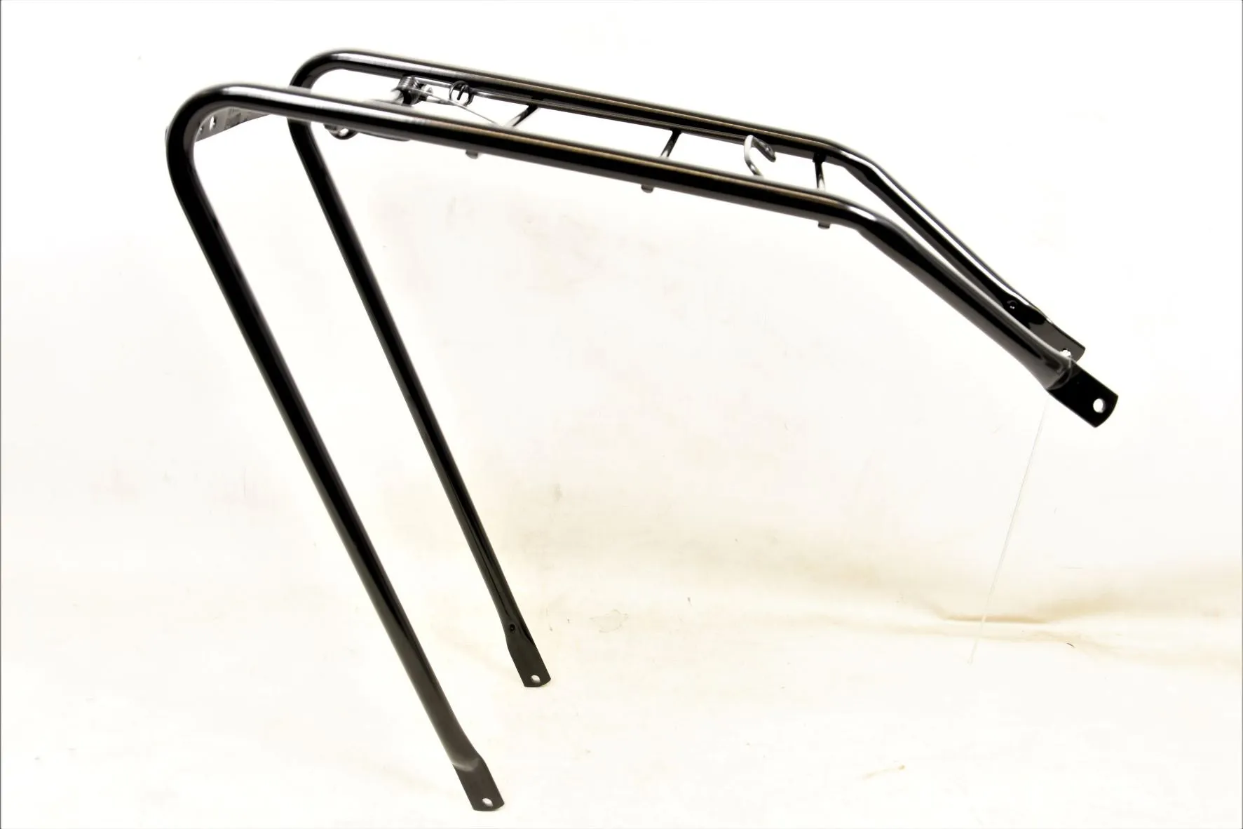 26” or 700c Bike Pannier Carrier 47cm Black Cycle Spring Rack