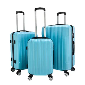 3-in-1 Multifunctional Large Capacity Traveling Storage Suitcase Blue