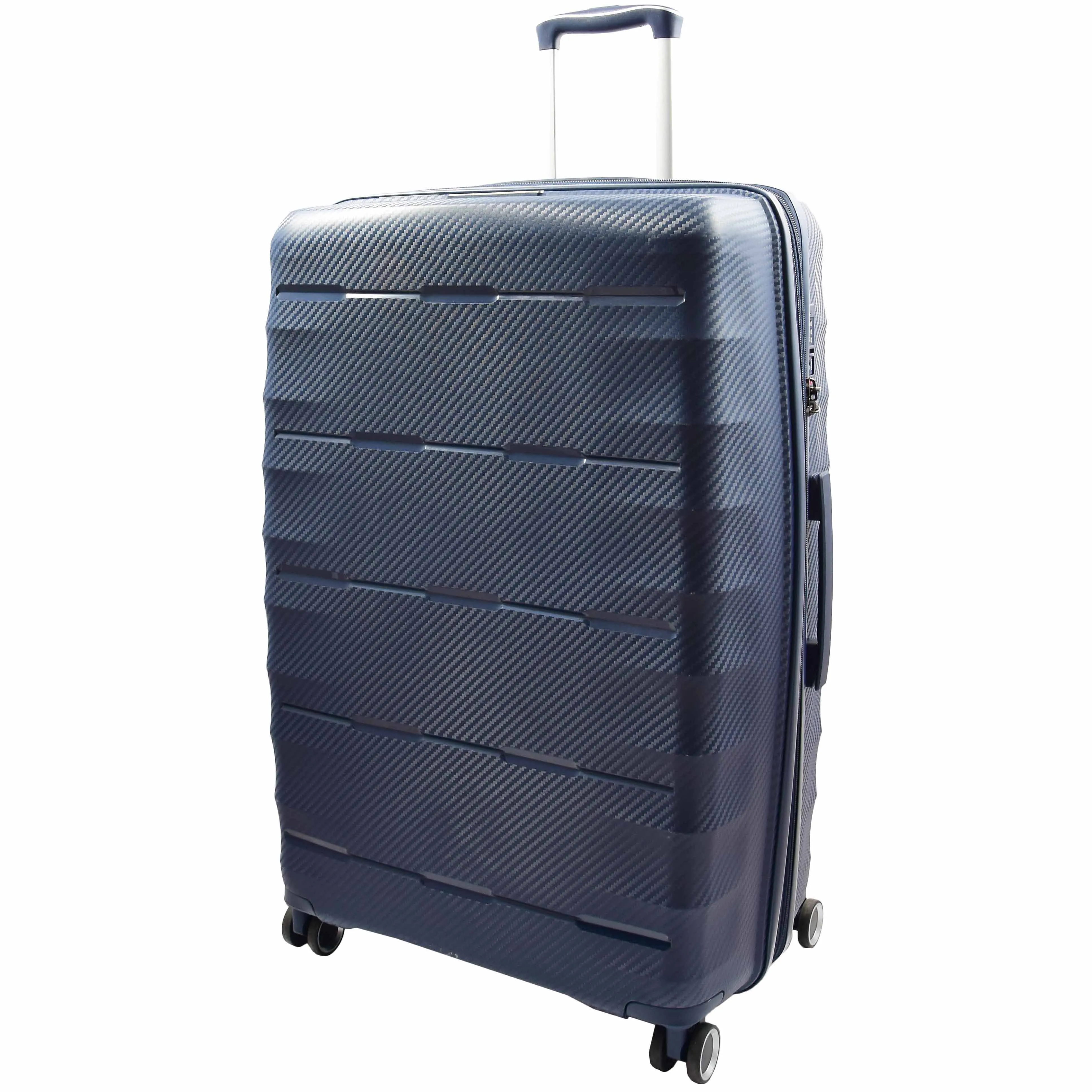 8 Wheel Spinner Luggage Expandable Arcturus Navy