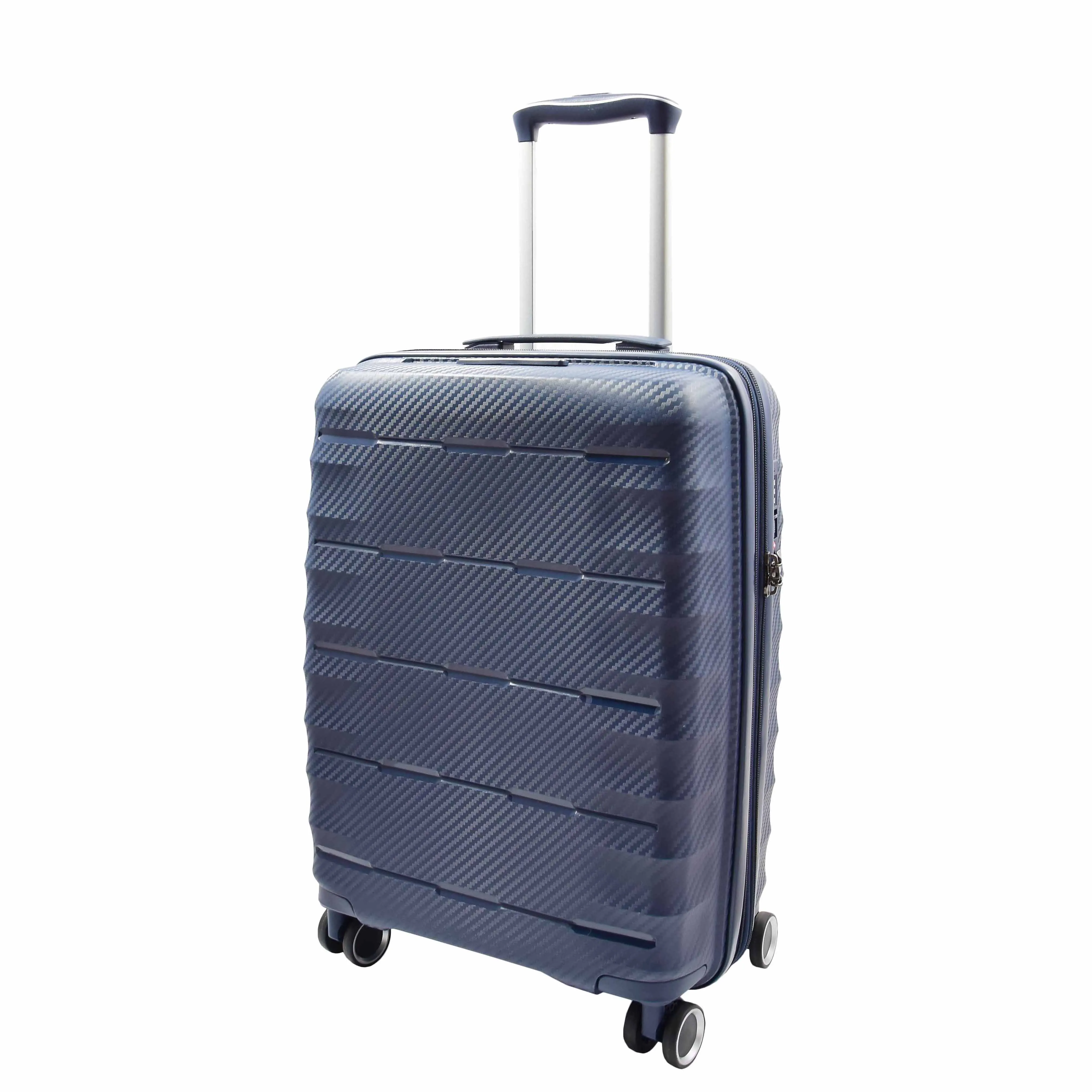 8 Wheel Spinner Luggage Expandable Arcturus Navy