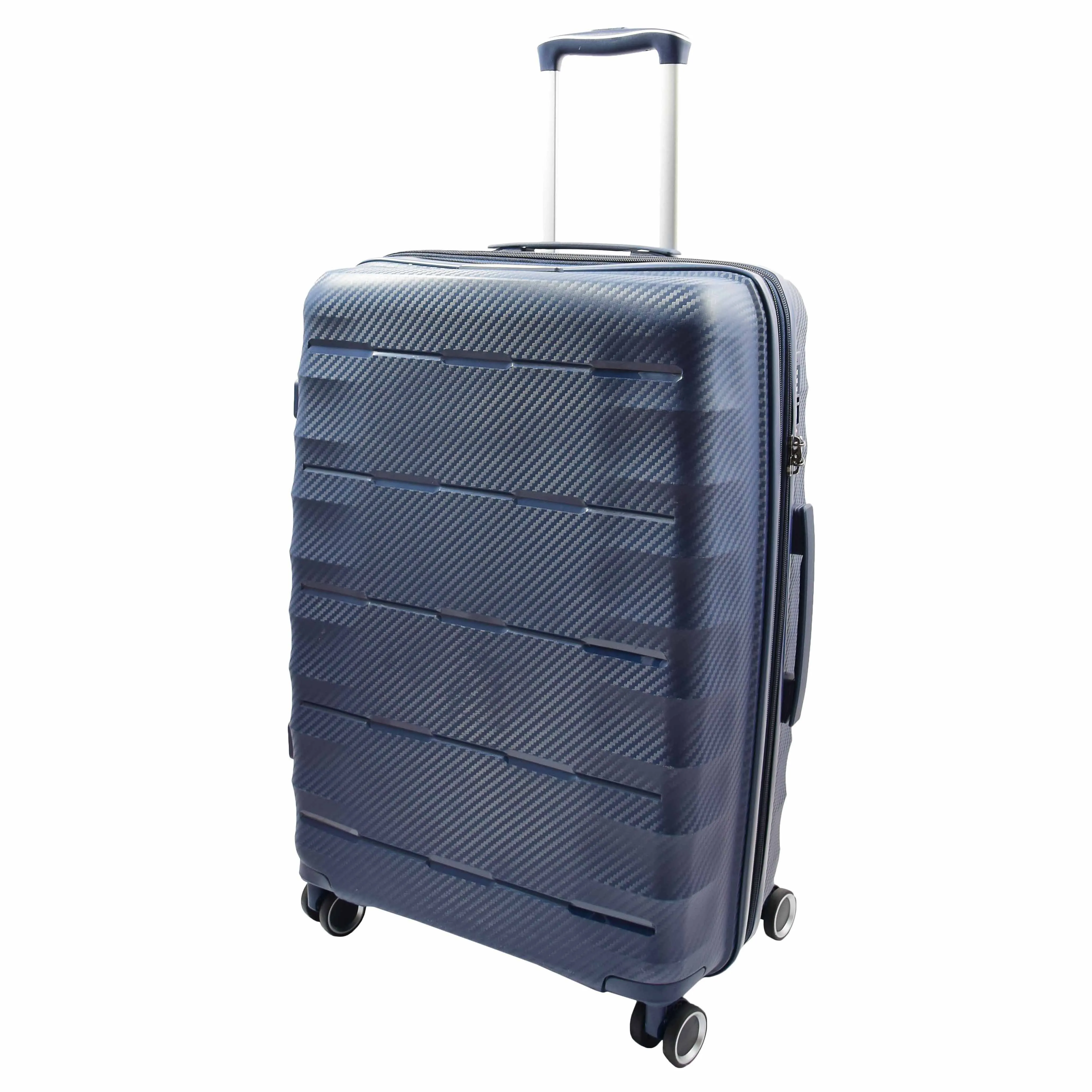 8 Wheel Spinner Luggage Expandable Arcturus Navy