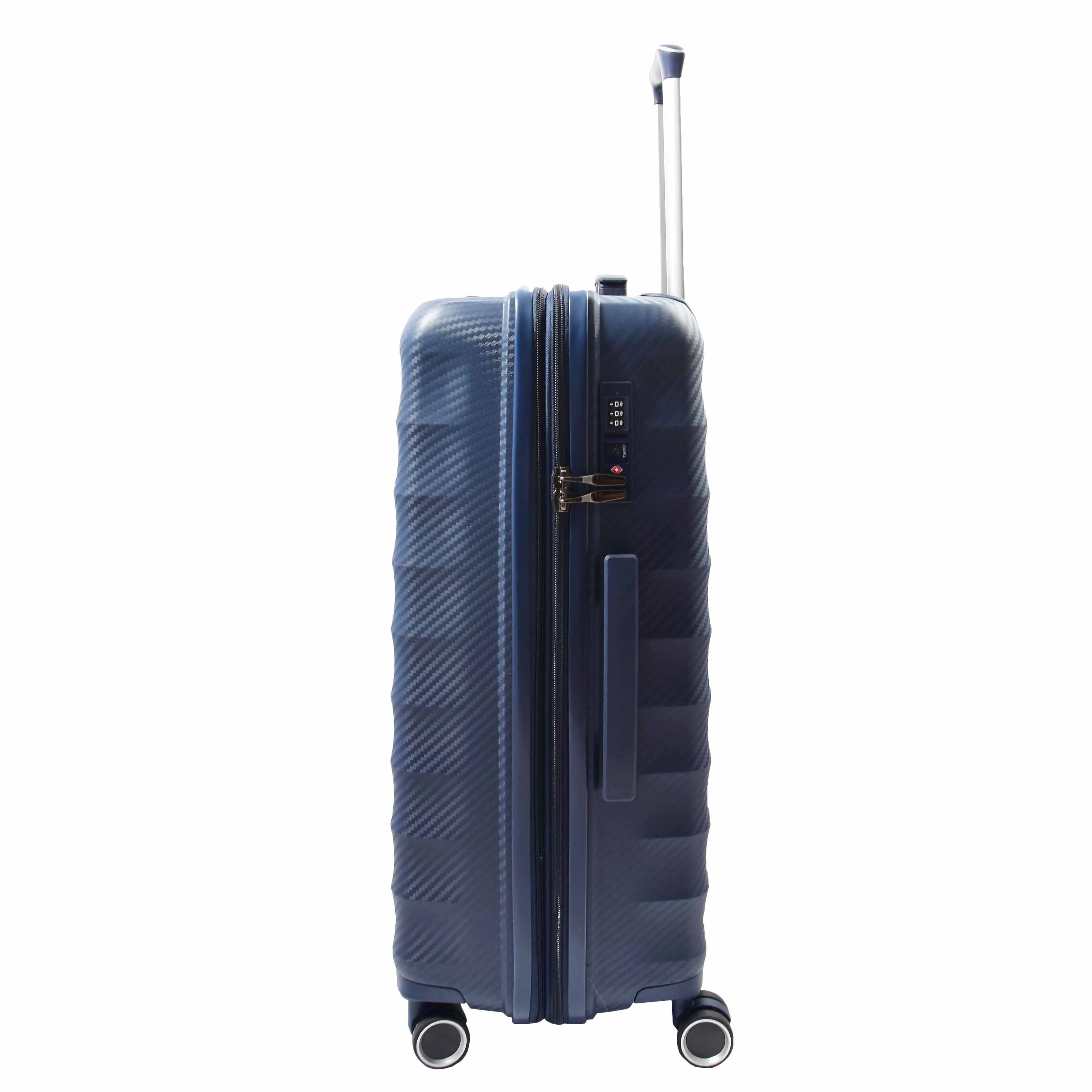 8 Wheel Spinner Luggage Expandable Arcturus Navy