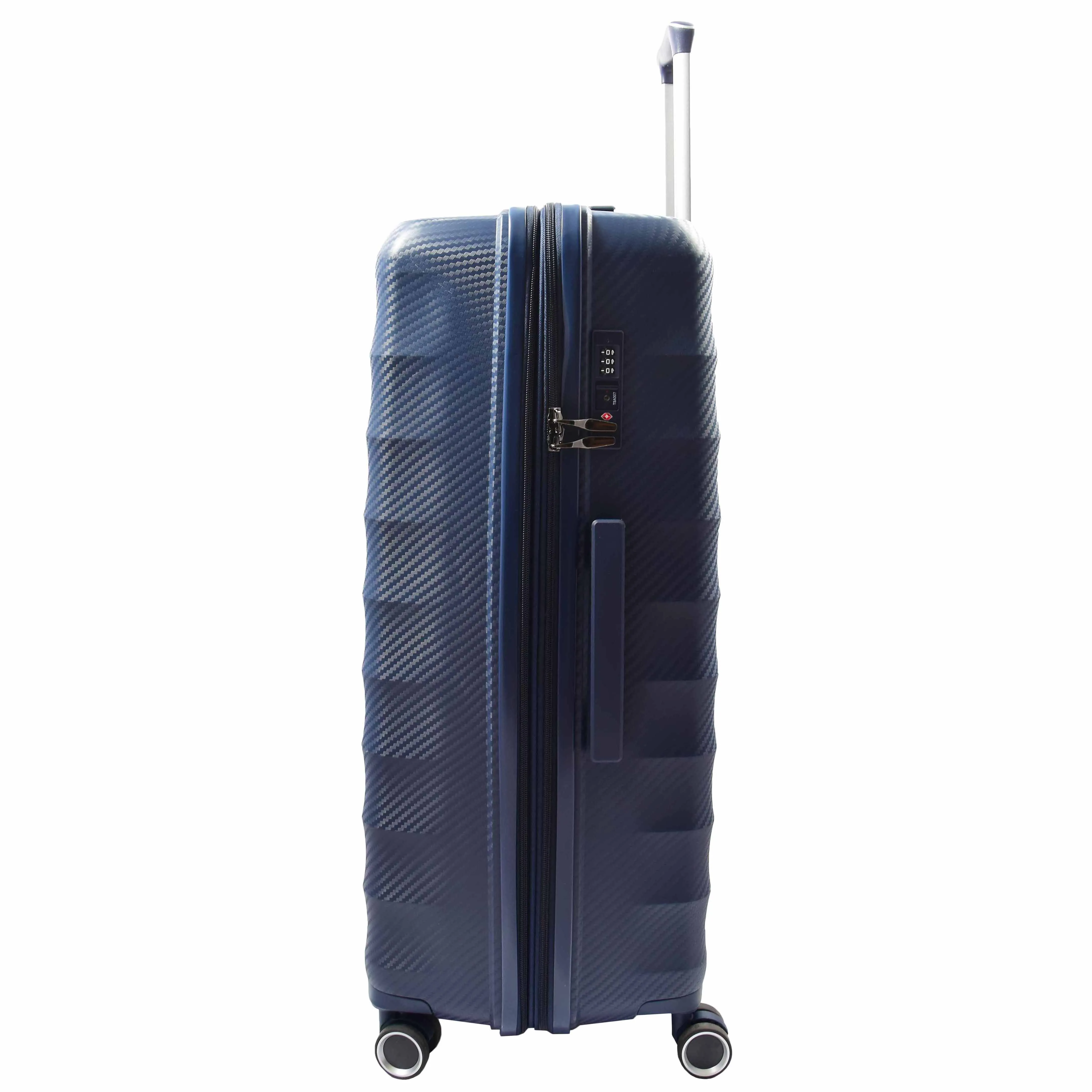 8 Wheel Spinner Luggage Expandable Arcturus Navy