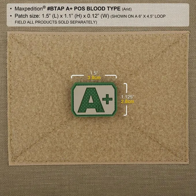 A  Blood Type Morale Patch