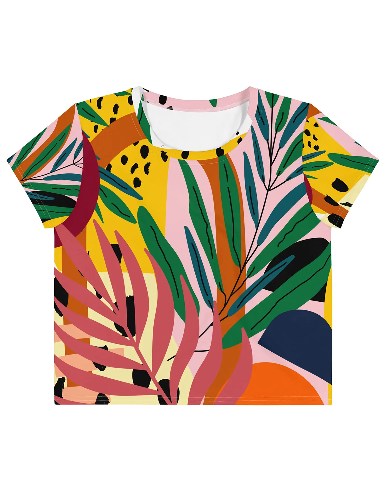 Abstract Botanical Crop Tee