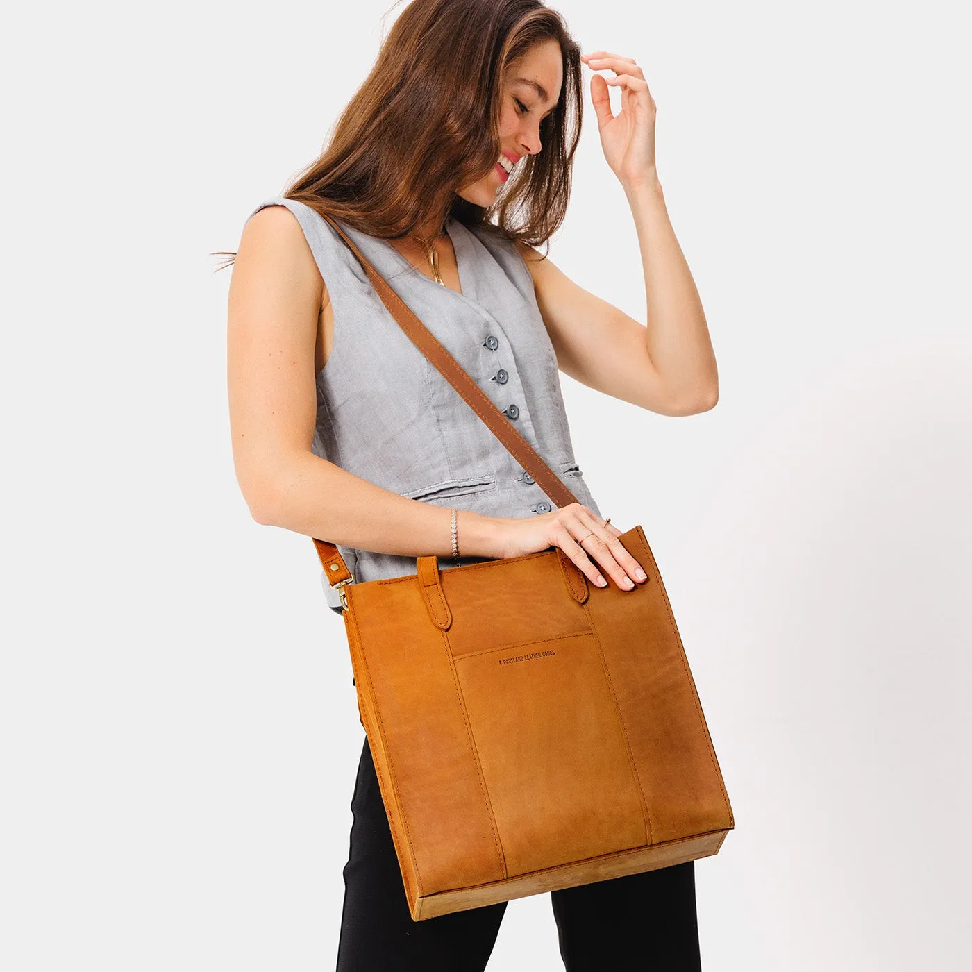 'Almost Perfect' Large Lola Zipper Crossbody Tote