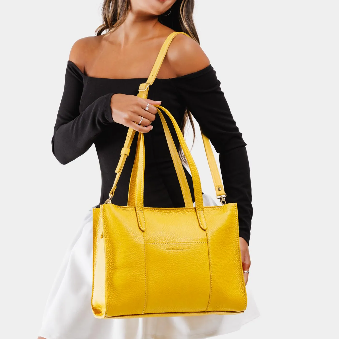 'Almost Perfect' Large Lola Zipper Crossbody Tote