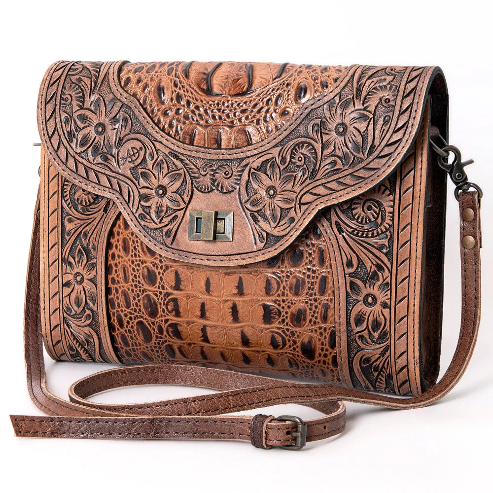 American Darling Ostrich Crossbody Bag