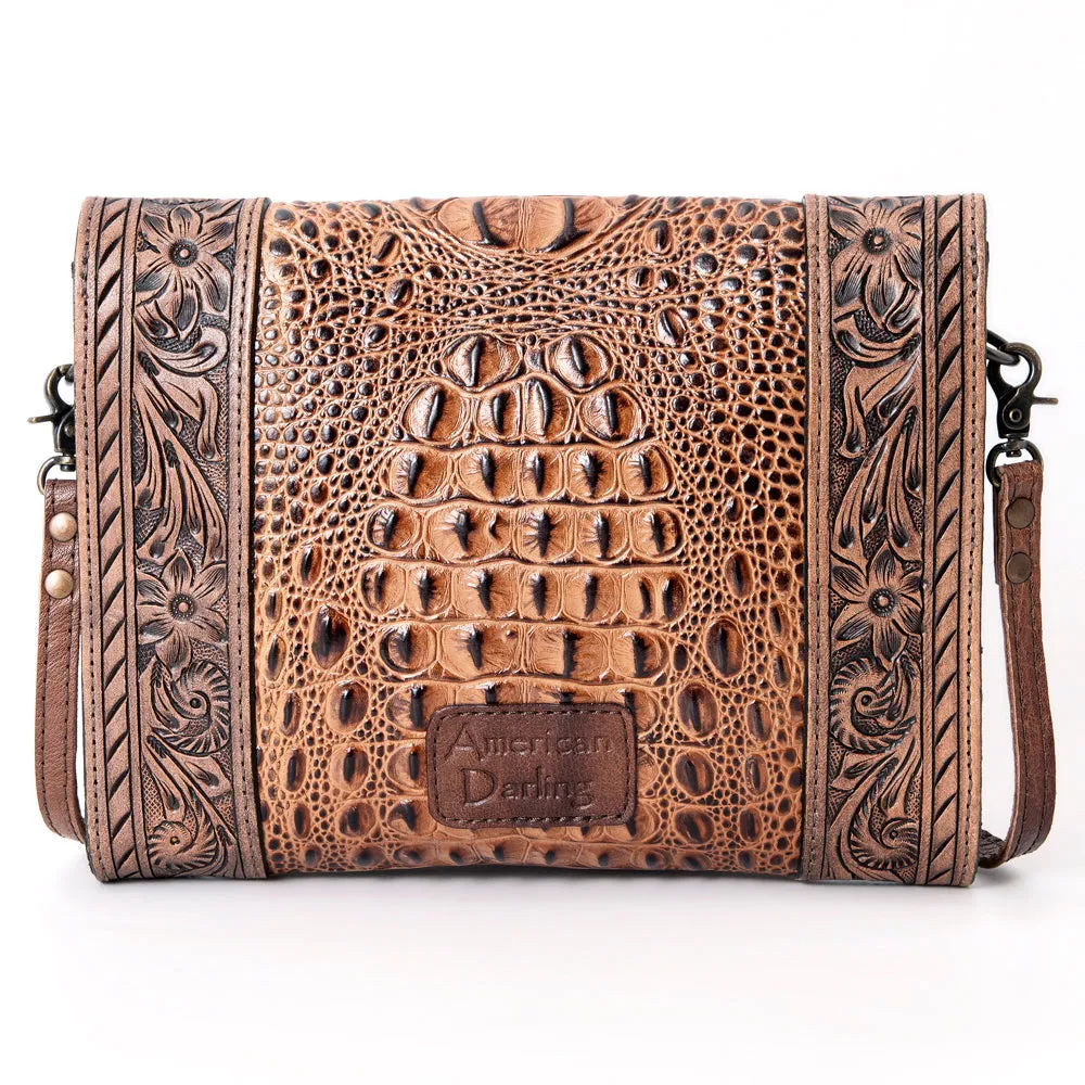 American Darling Ostrich Crossbody Bag