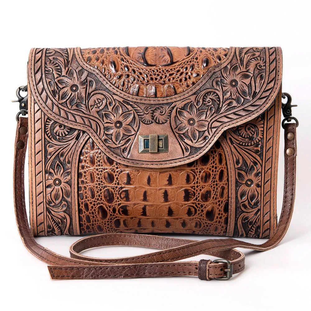 American Darling Ostrich Crossbody Bag