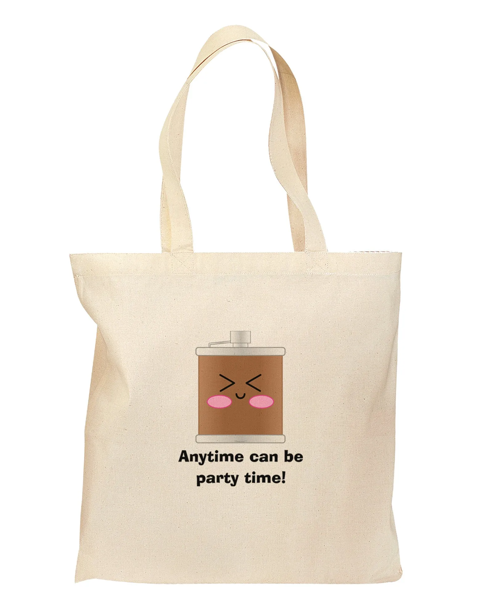 Anytime can be party time Grocery Tote Bag