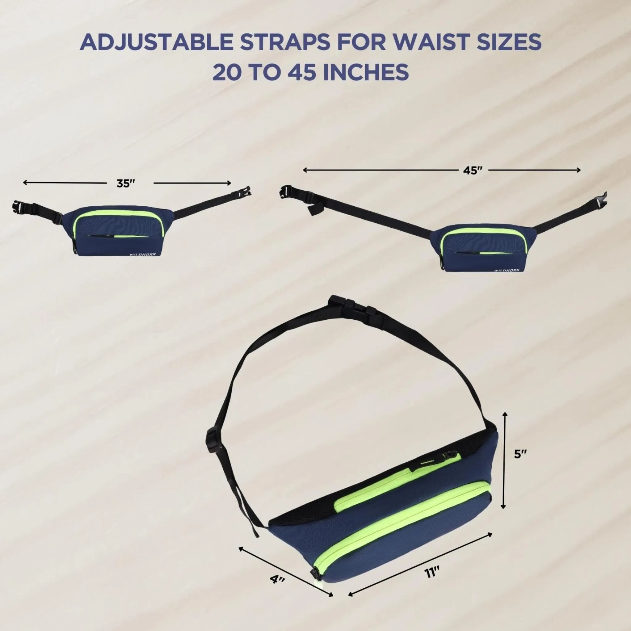 ARCADE Waist Bag for Men Women