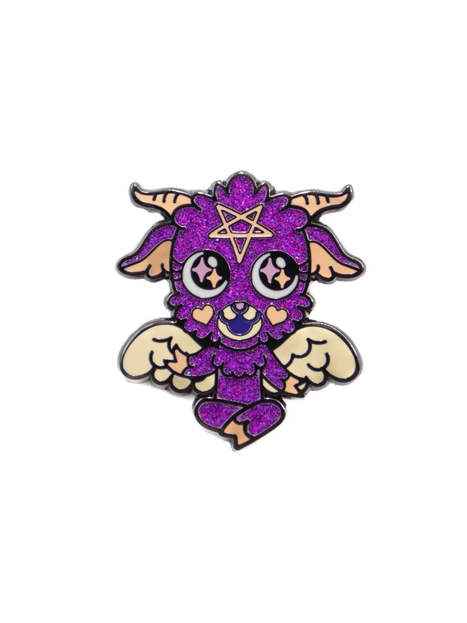 Baby Baphomet Glitter Pin FOOTCLOTHES