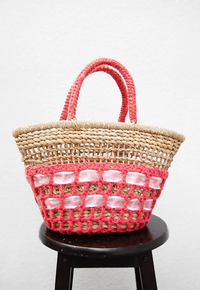 BaeBeeBoo Wobbleblobbe Rattan Bag - Red