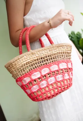 BaeBeeBoo Wobbleblobbe Rattan Bag - Red