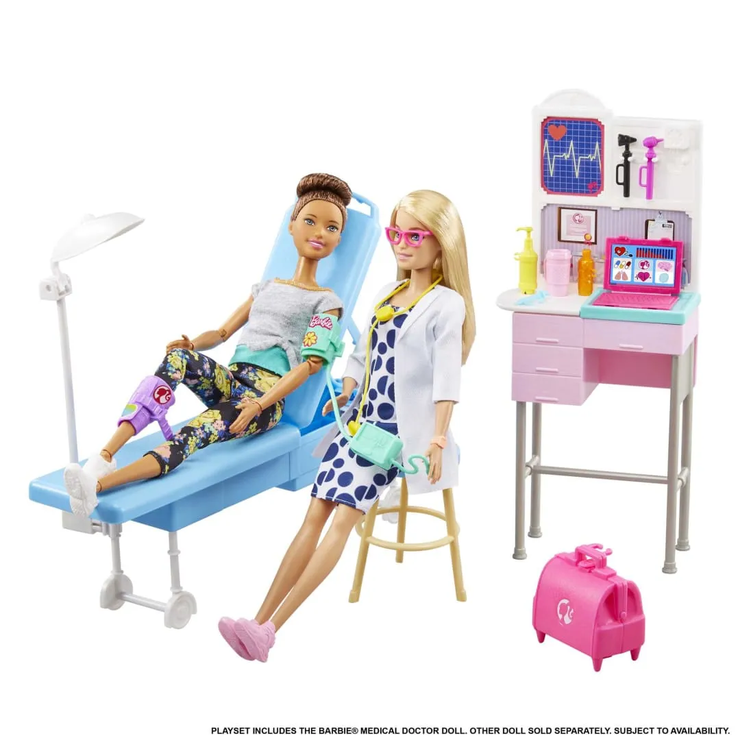 Barbie Careers You Can Be Anything Medical Doctor Playset by Mattel