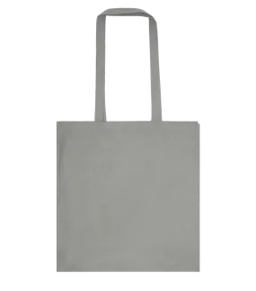 Basic colored cotton shopping bag