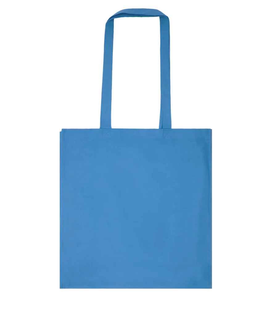 Basic colored cotton shopping bag