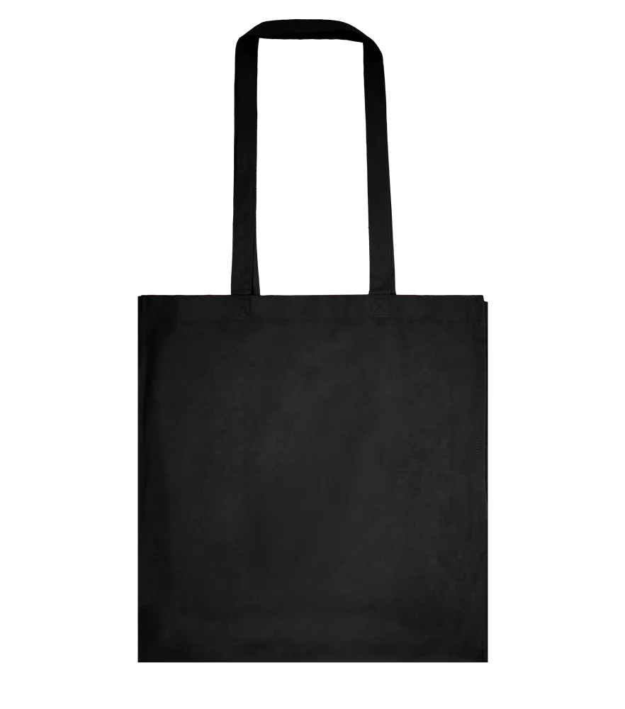 Basic colored cotton shopping bag