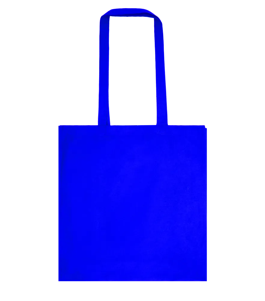 Basic colored cotton shopping bag