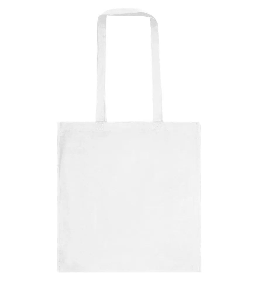 Basic colored cotton shopping bag