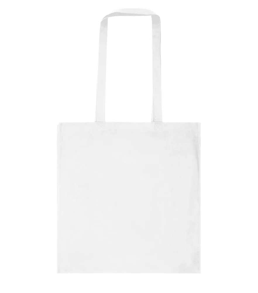 Basic colored cotton shopping bag