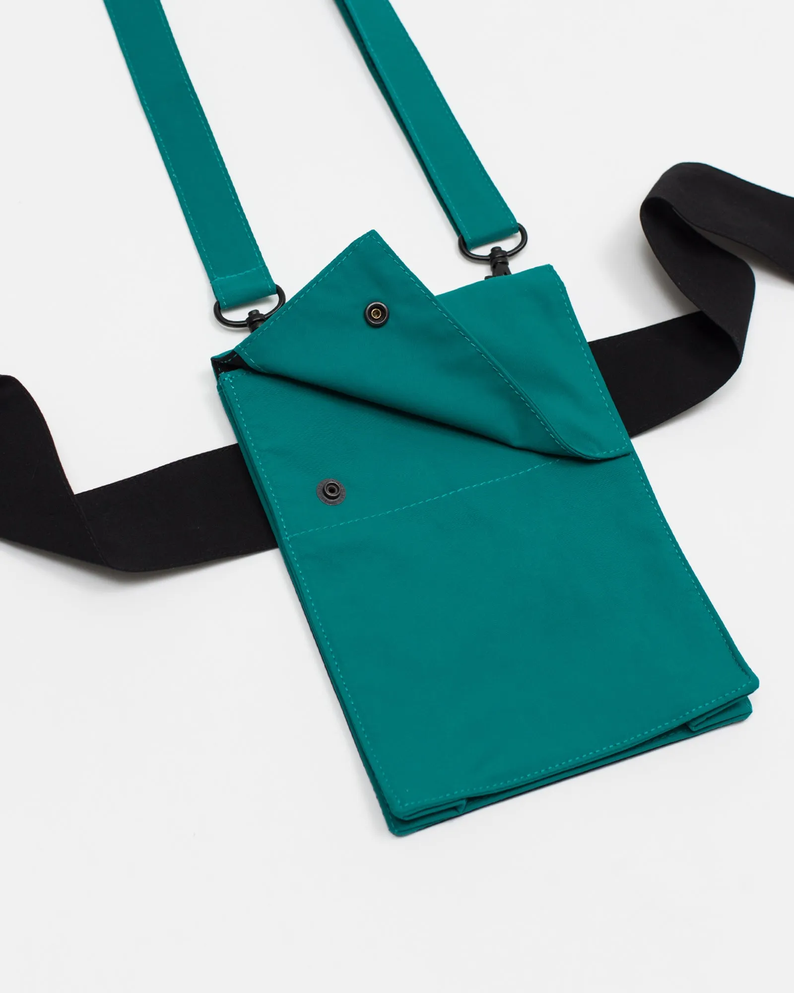 Belted Pouch - Aqua