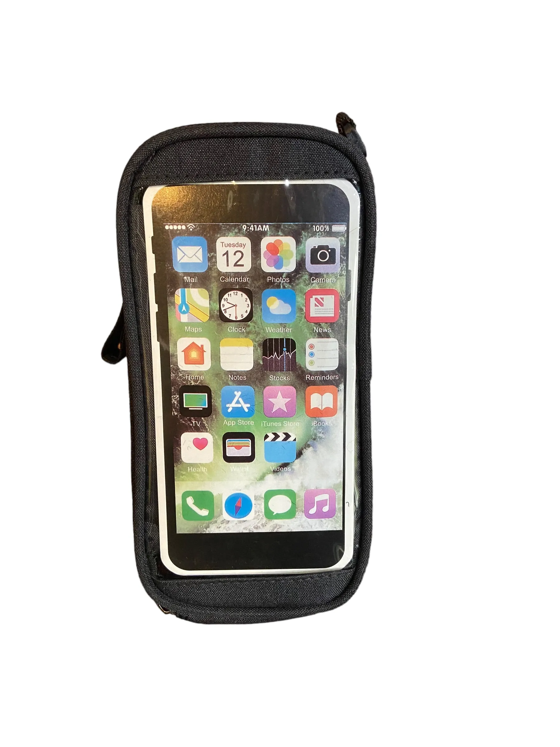 BIKE FRONT FRAME PHONE MOUNT WATERPROOF BAG