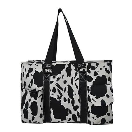 Black Cow NGIL Zippered Caddy Organizer Tote Bag