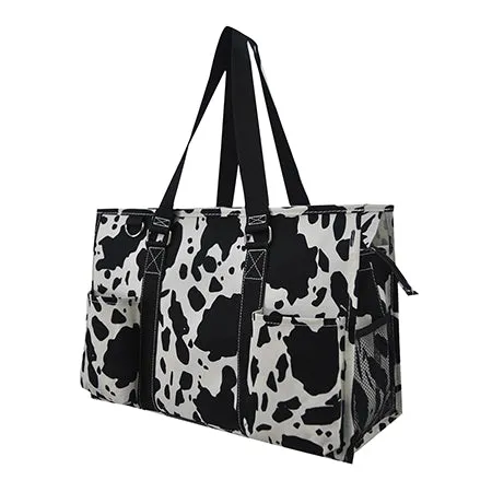 Black Cow NGIL Zippered Caddy Organizer Tote Bag