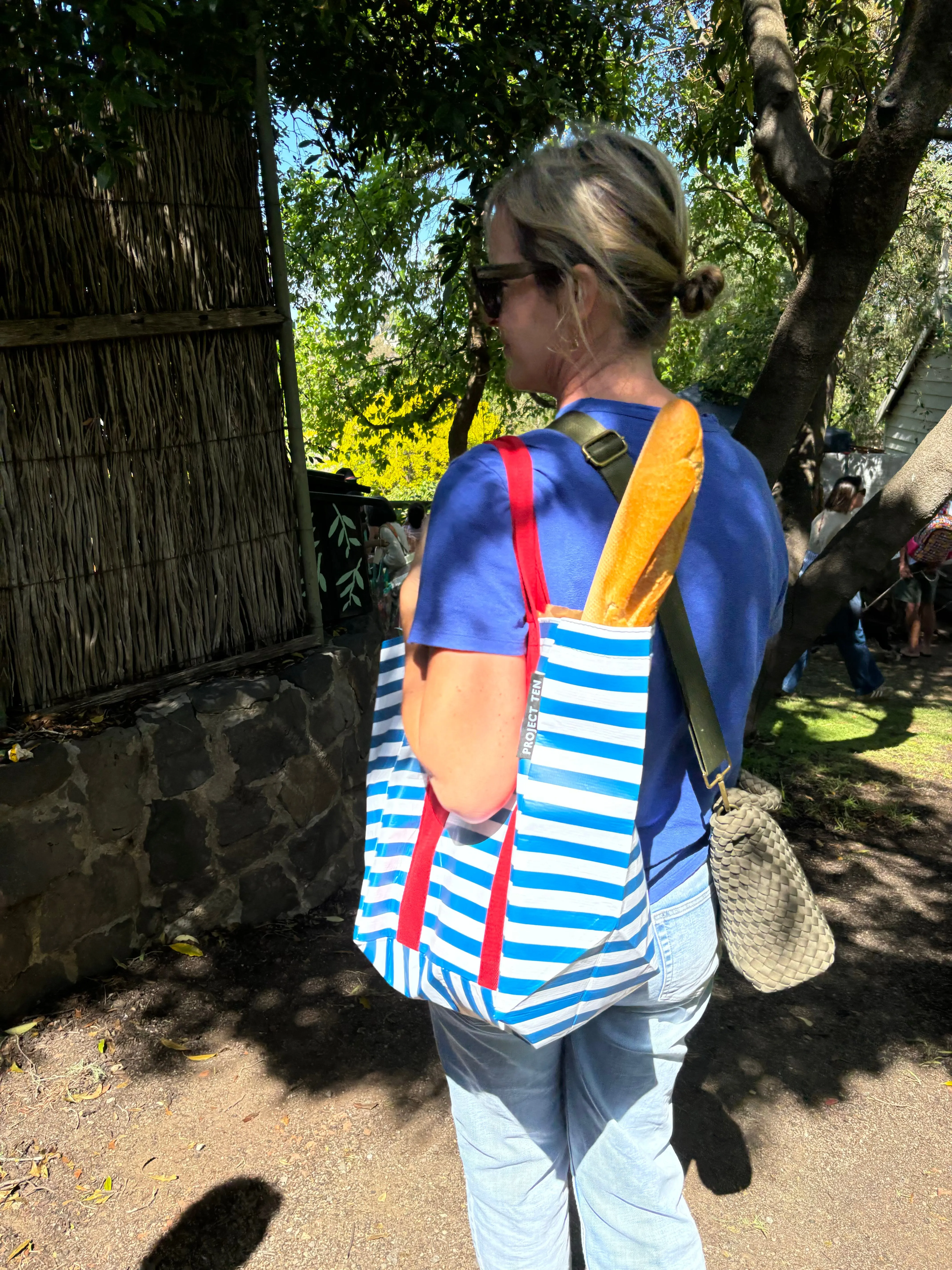 Breton Stripe Shopper