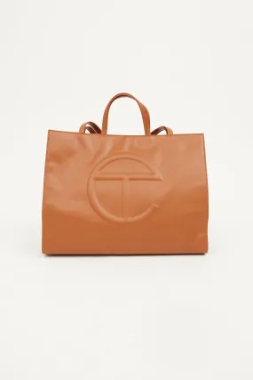 Brown Large Shopping Bag