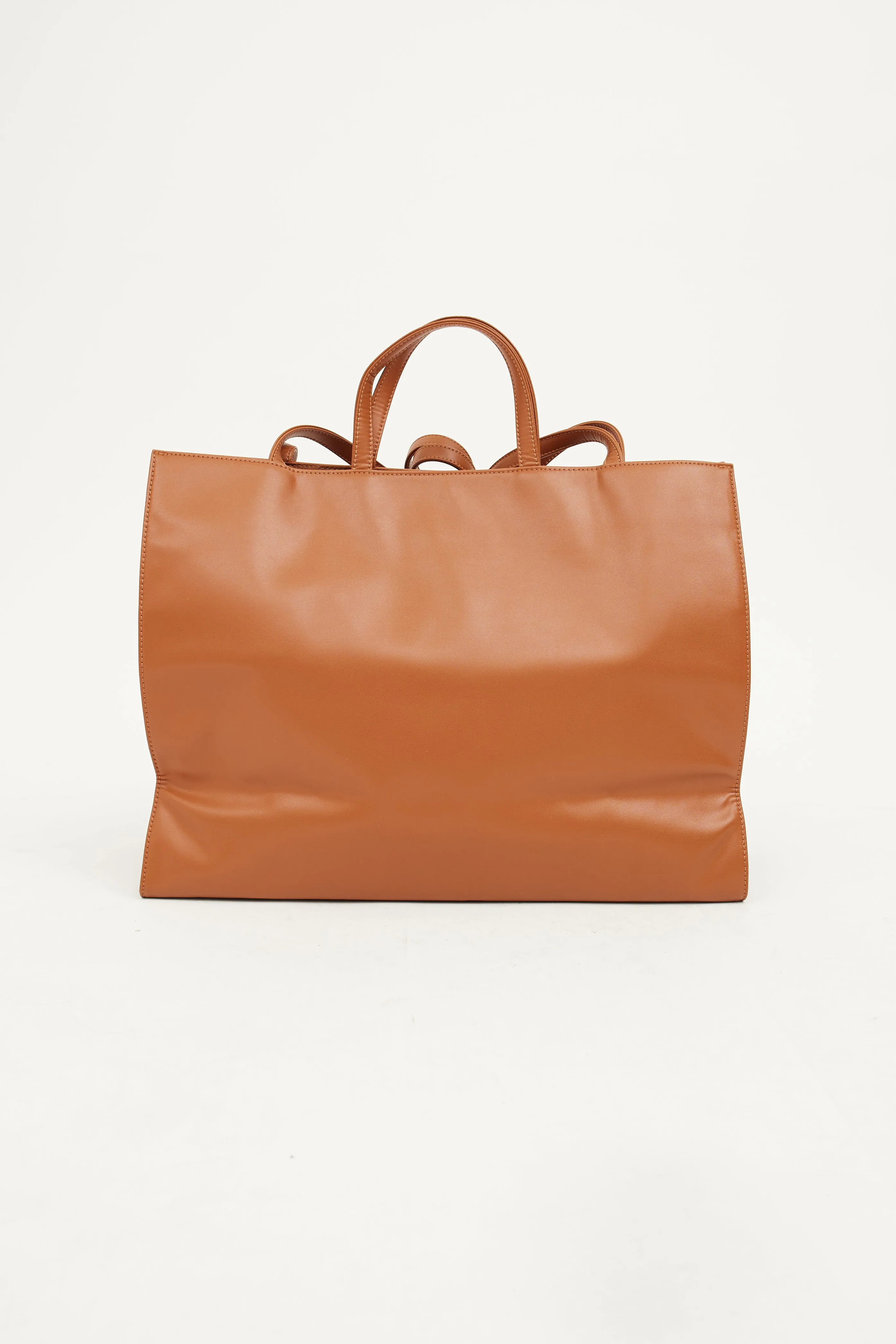 Brown Large Shopping Bag