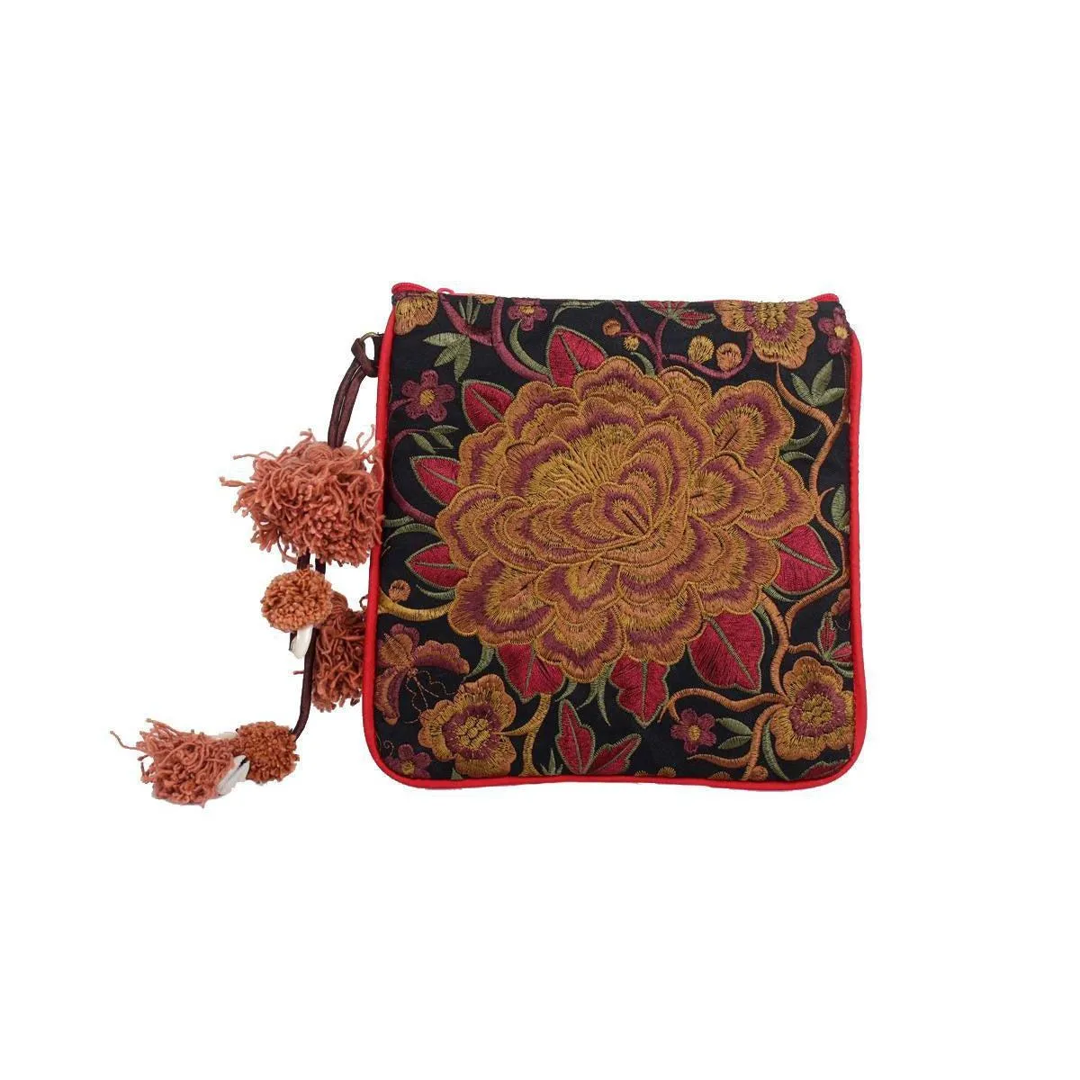 BUNDLE: Ethically Made Embroidered Clutch Bag - 7 Pieces - Thailand