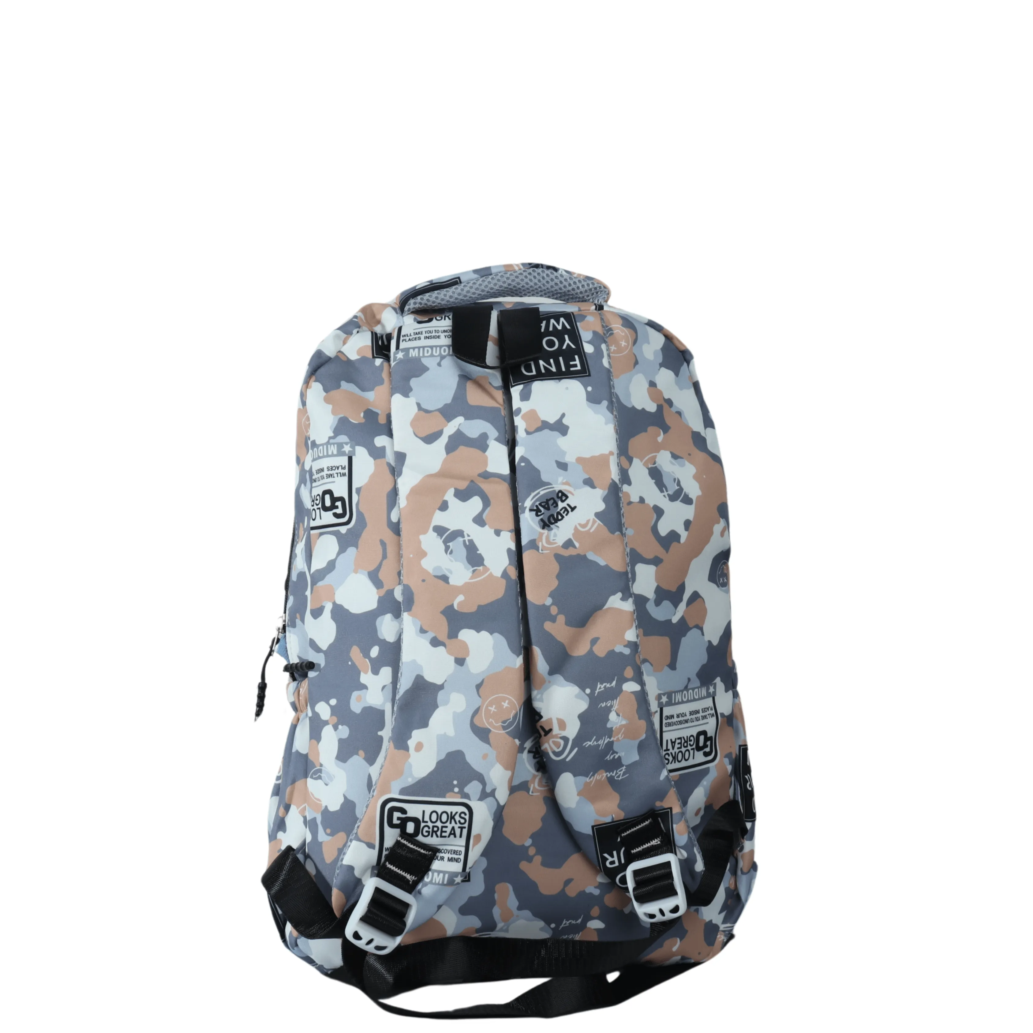 Camo Highschool school bag