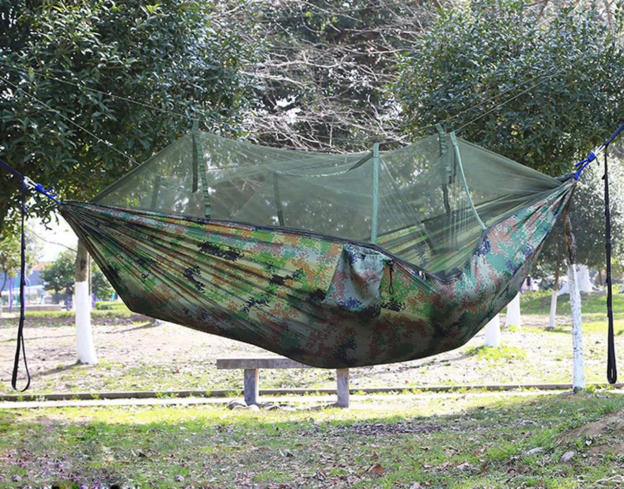 Camouflage Parachute Hammock Tent - Hi Suyi