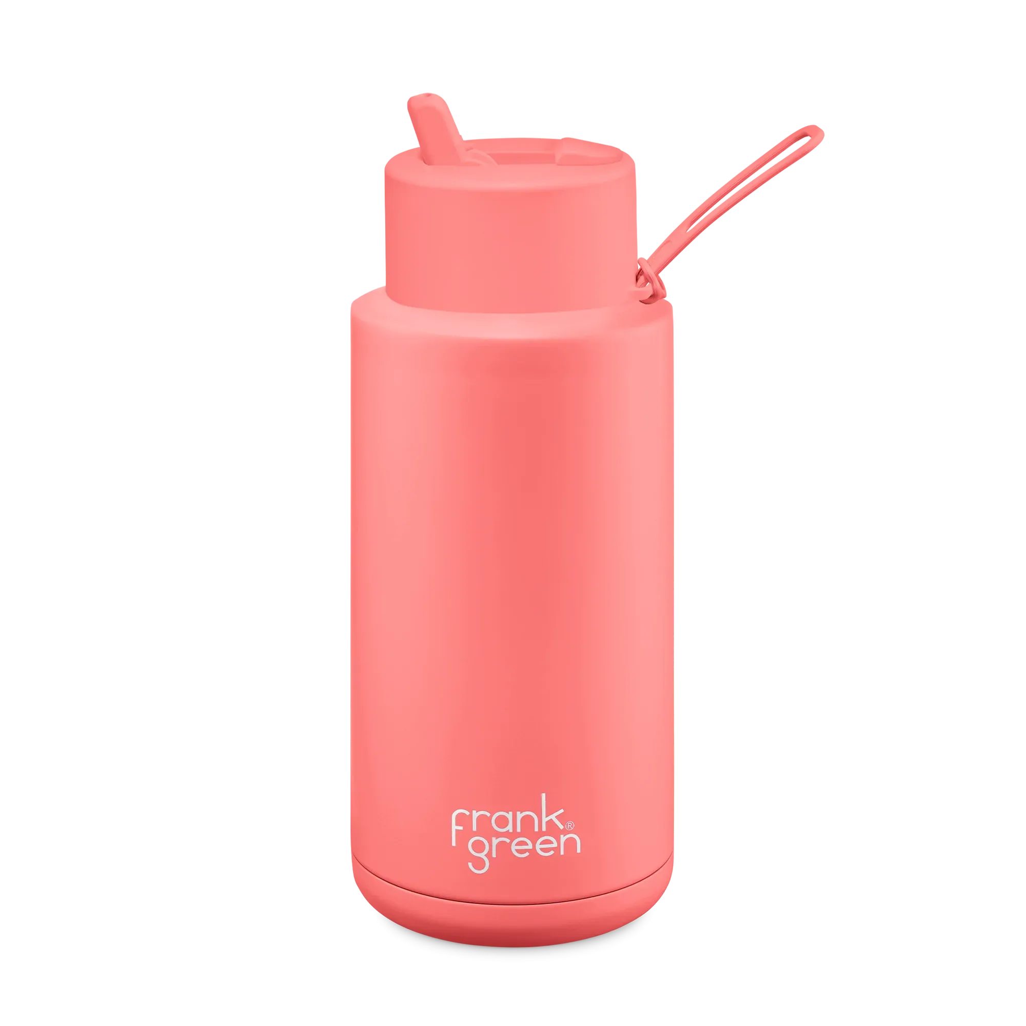 Ceramic Reusable Bottle - Sweet Peach 34oz 1Lt