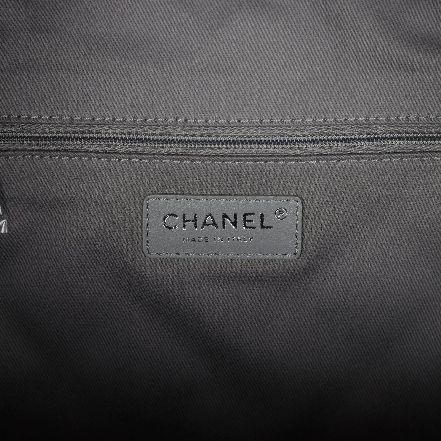 Chanel Graffiti Backpack Grey Multicolored Canvas Silver Hardware - Payment 2