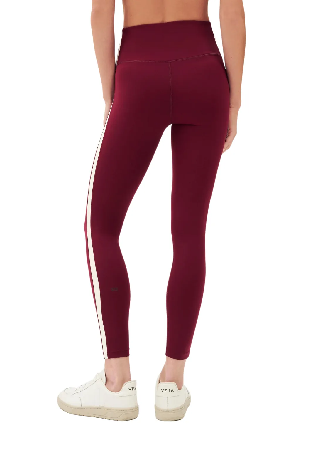 Clare High Waist Rigor 7/8 Legging Bordeaux/Creme