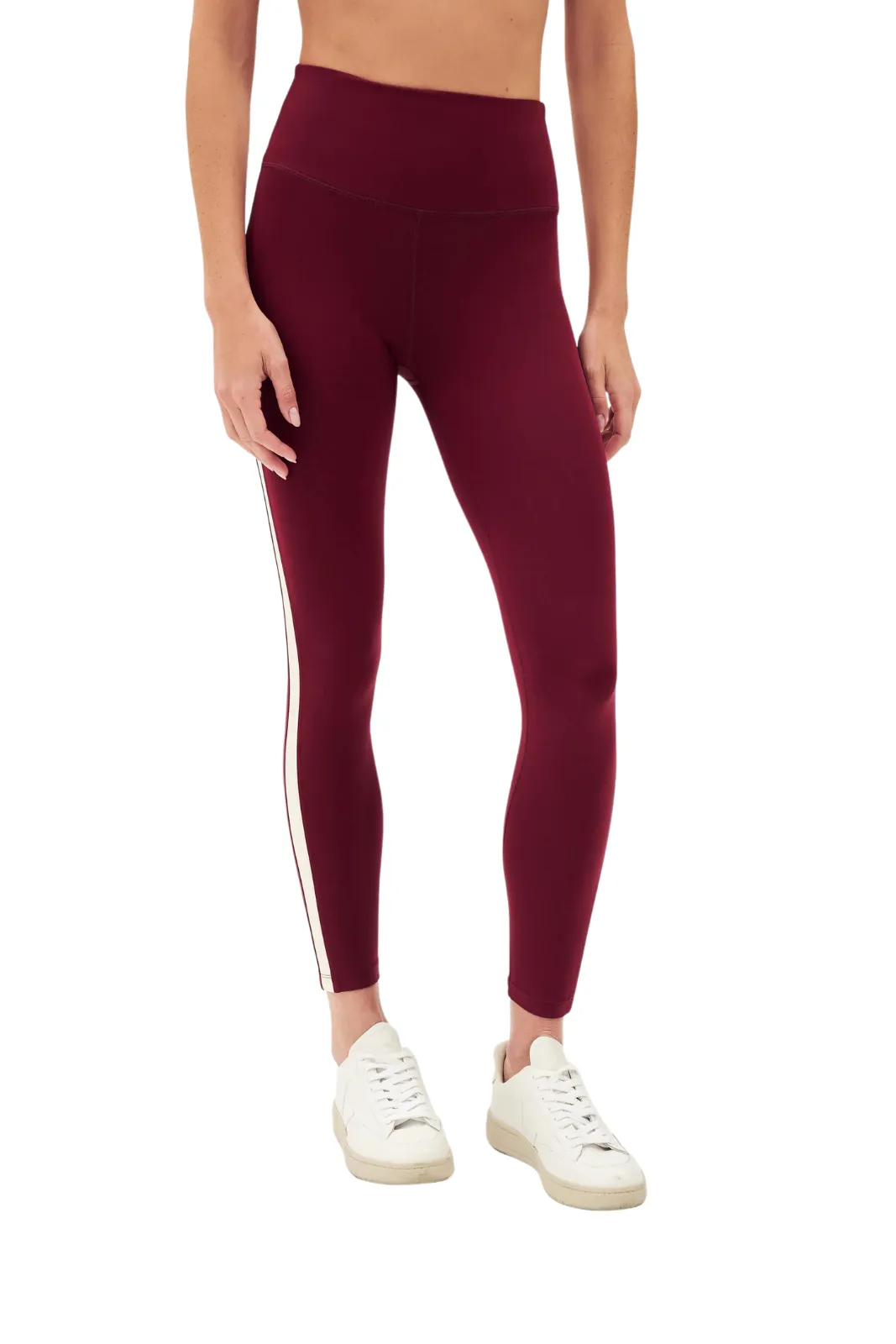 Clare High Waist Rigor 7/8 Legging Bordeaux/Creme