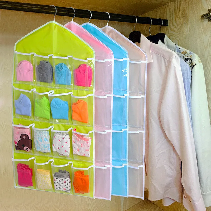 Clear Hanging Bag Organizer