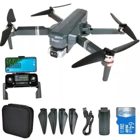 Contixo F35 4K UHD Drone with Carry Bag and 64 GB SD Card