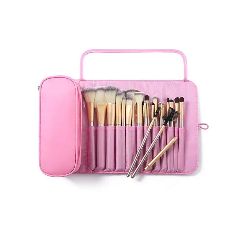 Cosmetic Bag Makeup Brush Bag Storage Bag Multifunctional Folding Professional Beauty Makeup Kit