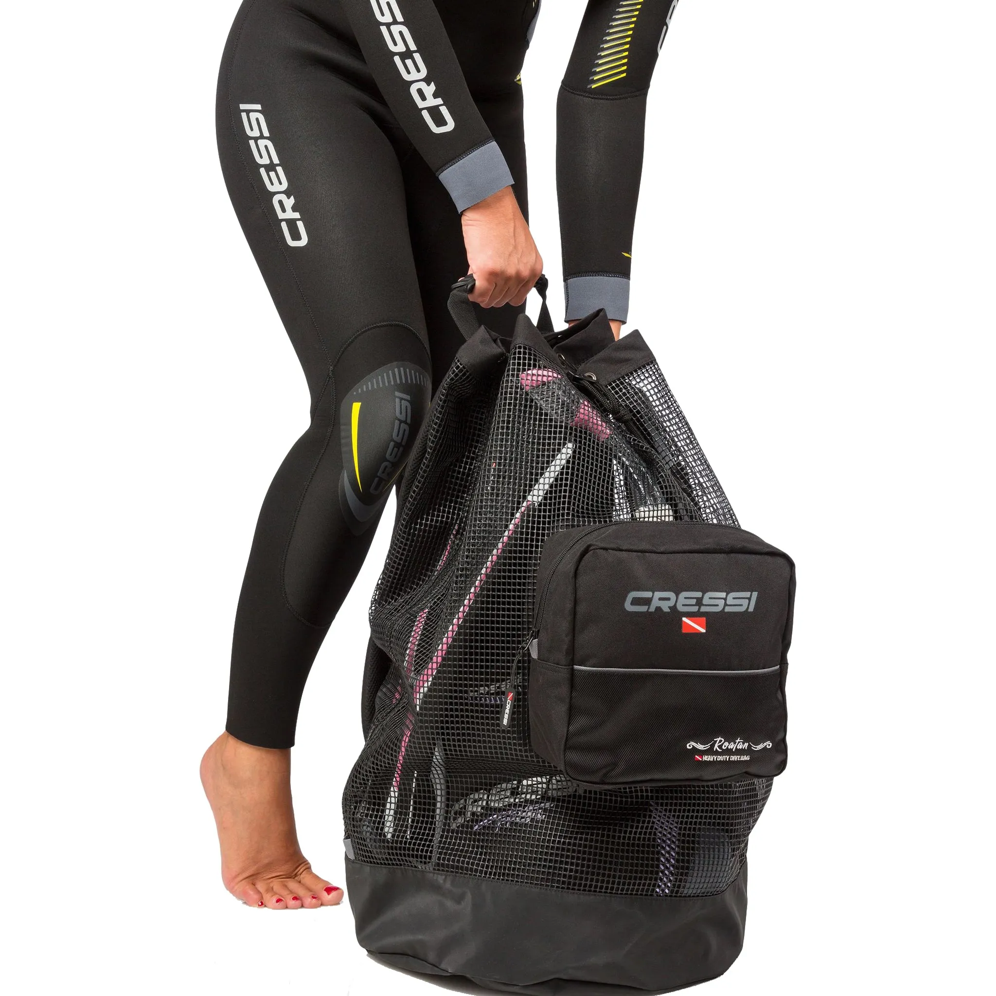 Cressi Roatan 90L Mesh Dive Backpack