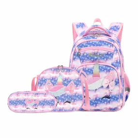 CUSANGEL - Kids School Bags Cartoon Unicorn