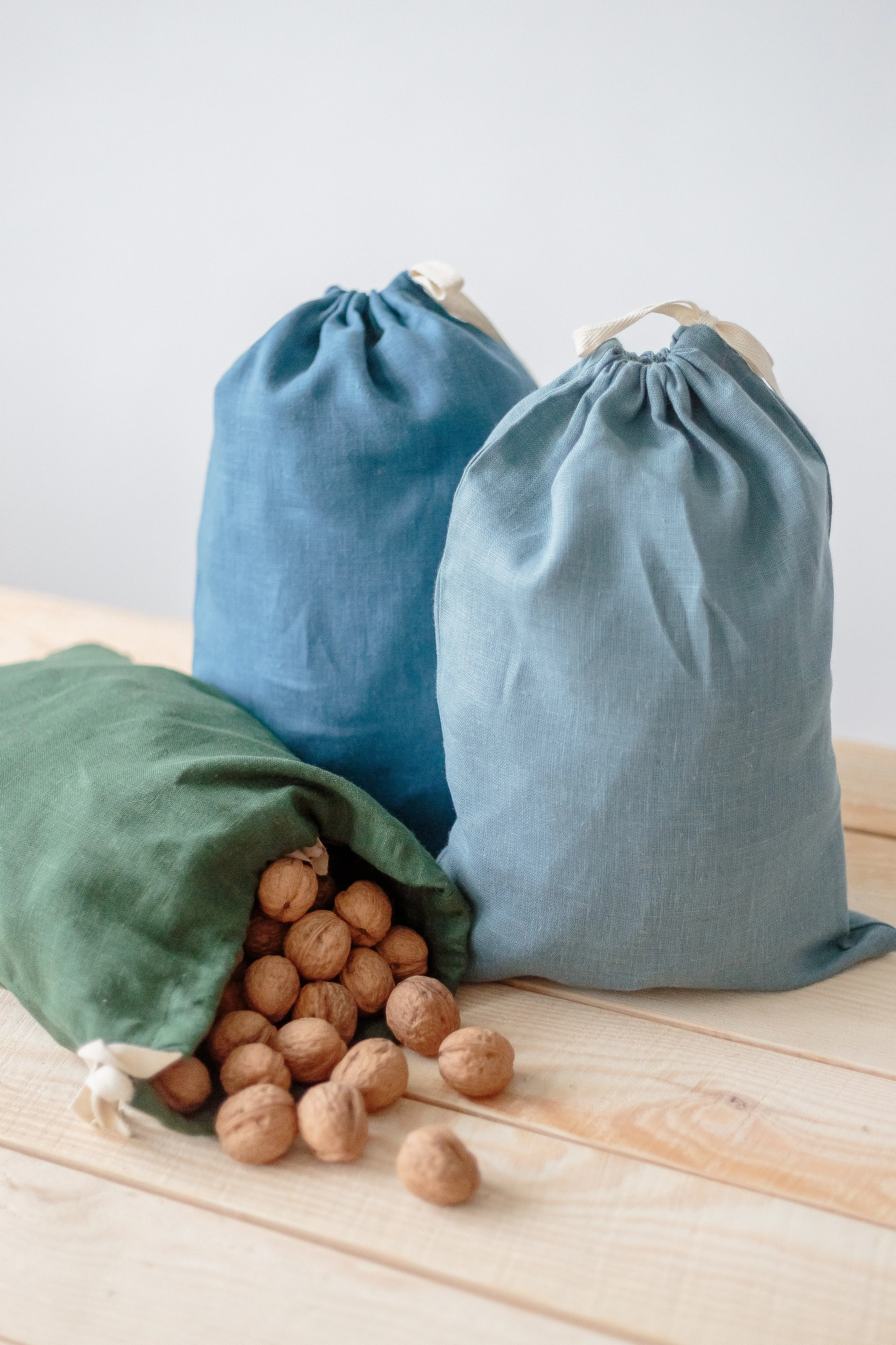 Deep Ocean Linen Storage Bag