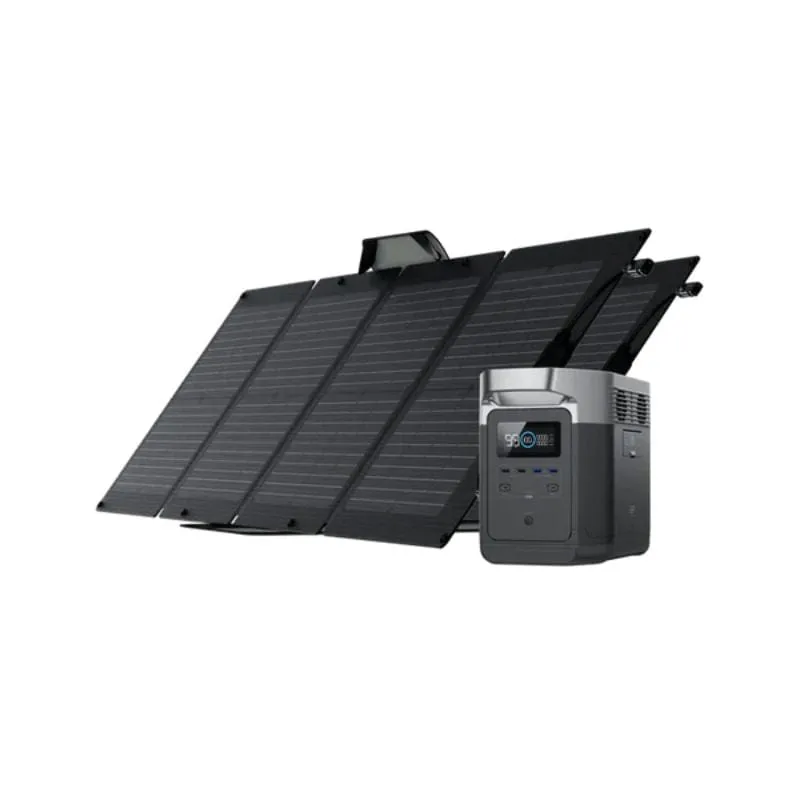 EcoFlow DELTA 2   2 x 110W Solar Panels